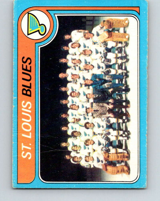 1979-80 O-Pee-Chee #257 Blues Team CL  St. Louis Blues  V19227