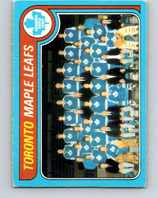 1979-80 O-Pee-Chee #258 Maple Leafs Team CL  Toronto Maple Leafs  V19240