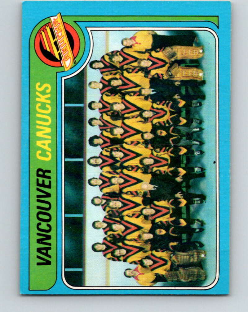 1979-80 O-Pee-Chee #259 Canucks Team CL  Vancouver Canucks  V19243