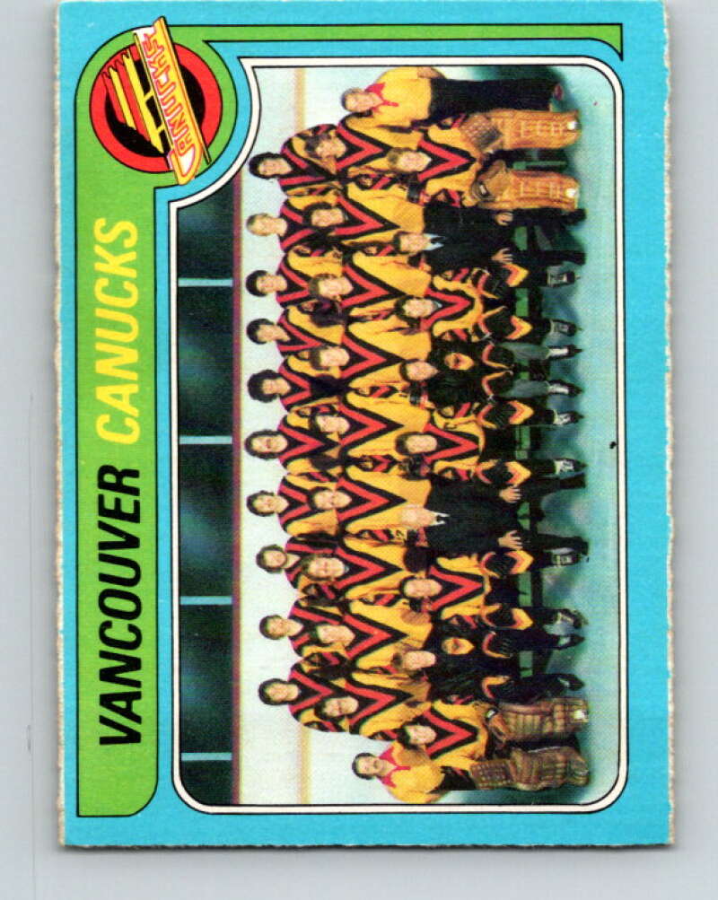 1979-80 O-Pee-Chee #259 Canucks Team CL  Vancouver Canucks  V19244