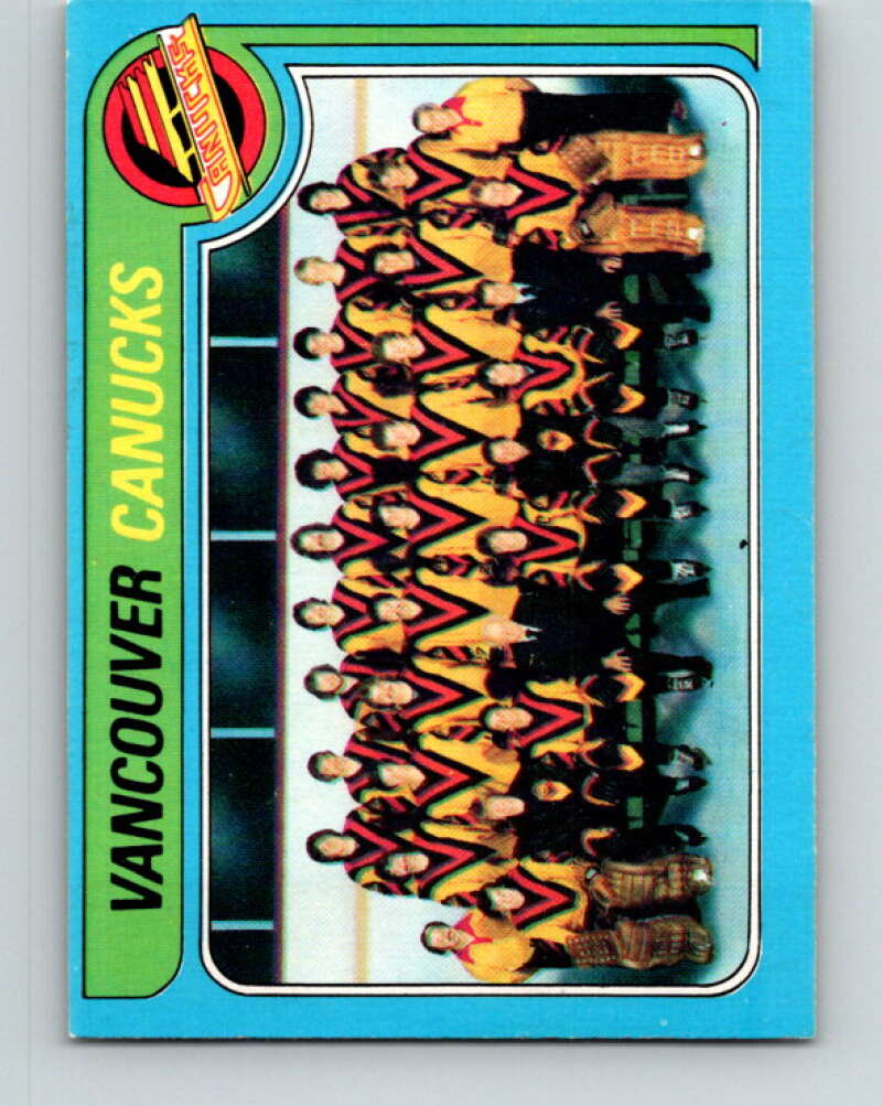 1979-80 O-Pee-Chee #259 Canucks Team CL  Vancouver Canucks  V19245