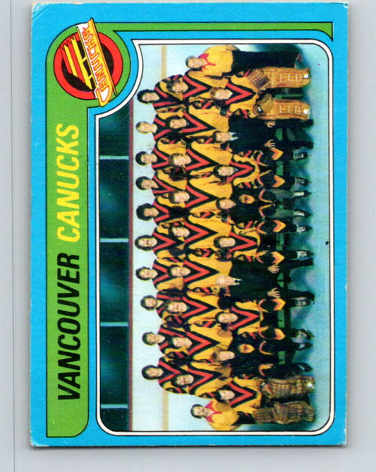 1979-80 O-Pee-Chee #259 Canucks Team CL  Vancouver Canucks  V19247