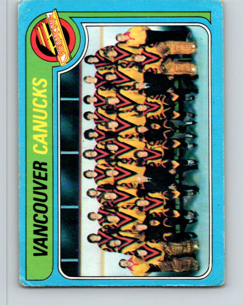 1979-80 O-Pee-Chee #259 Canucks Team CL  Vancouver Canucks  V19248