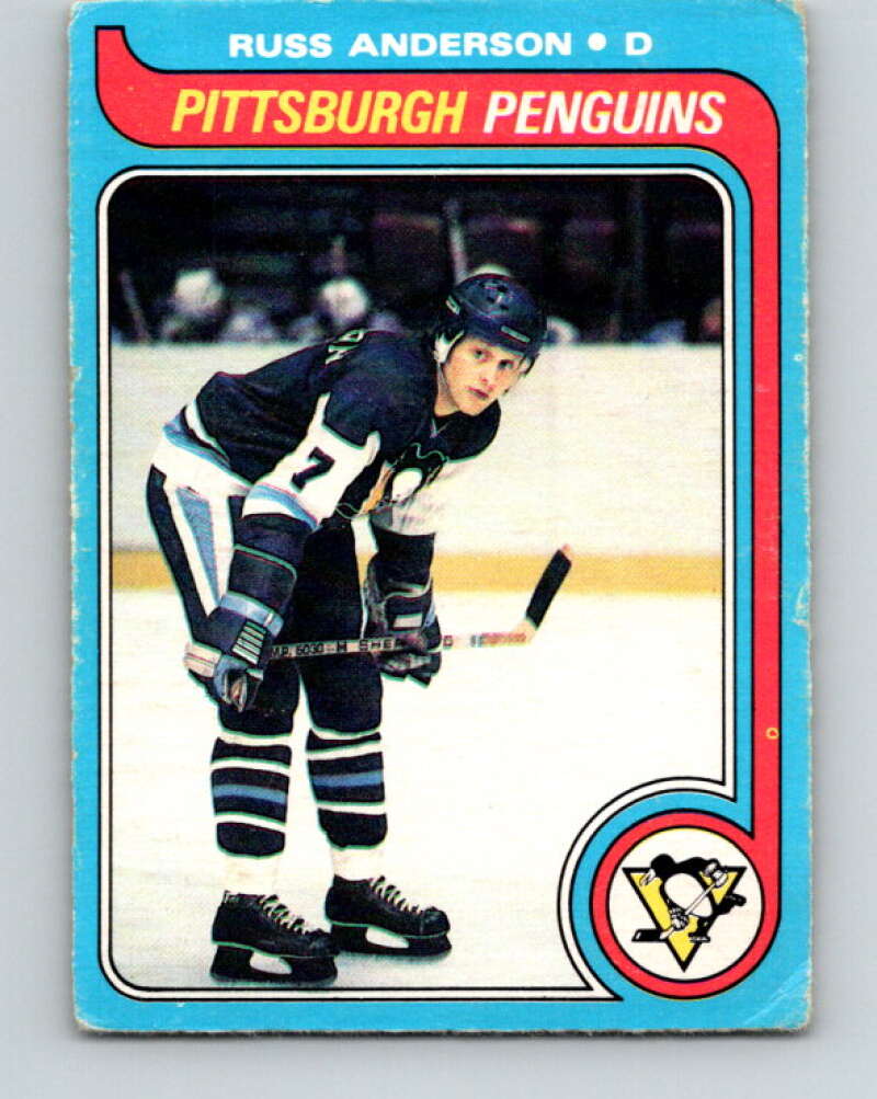 1979-80 O-Pee-Chee #264 Russ Anderson  Pittsburgh Penguins  V19287