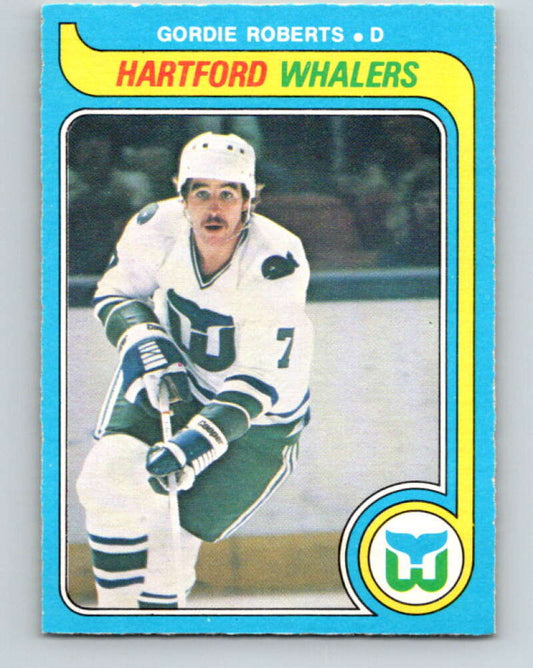 1979-80 O-Pee-Chee #265 Gordie Roberts  RC Rookie Hartford Whalers  V19290