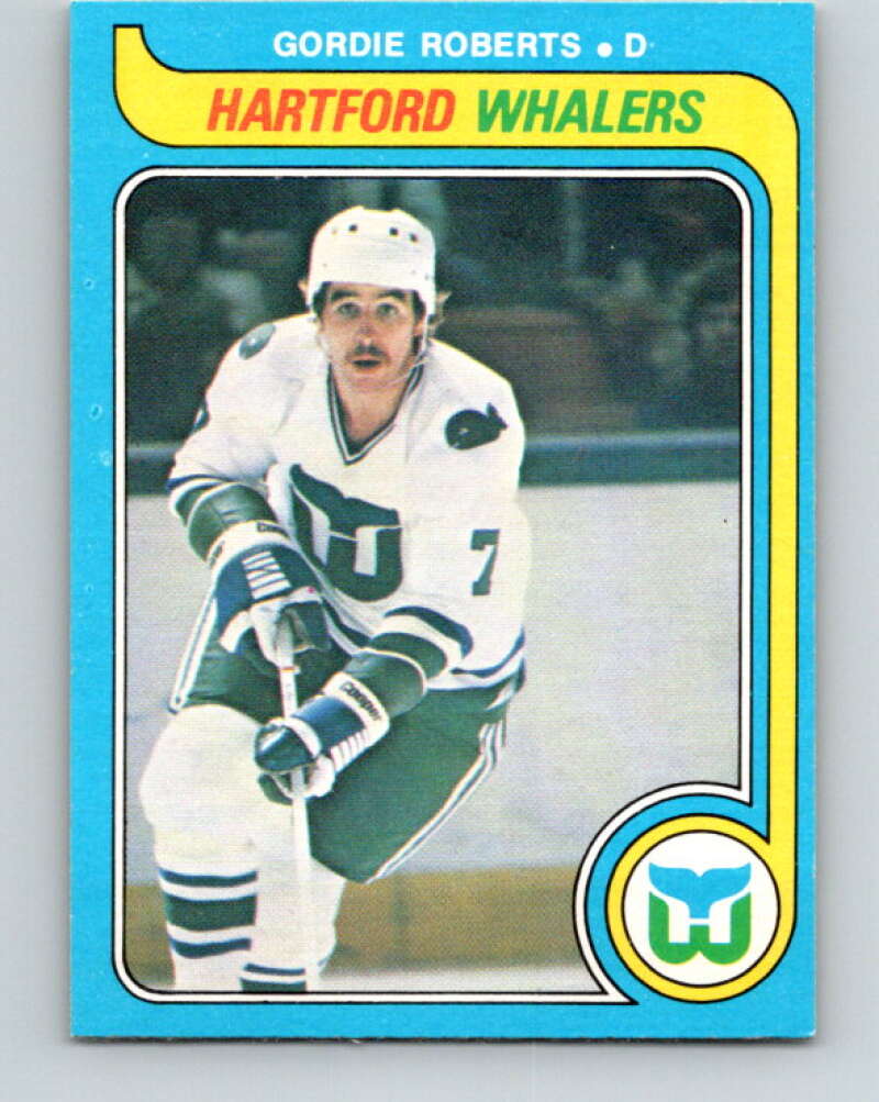 1979-80 O-Pee-Chee #265 Gordie Roberts  RC Rookie Hartford Whalers  V19291