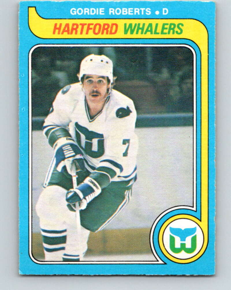 1979-80 O-Pee-Chee #265 Gordie Roberts  RC Rookie Hartford Whalers  V19293