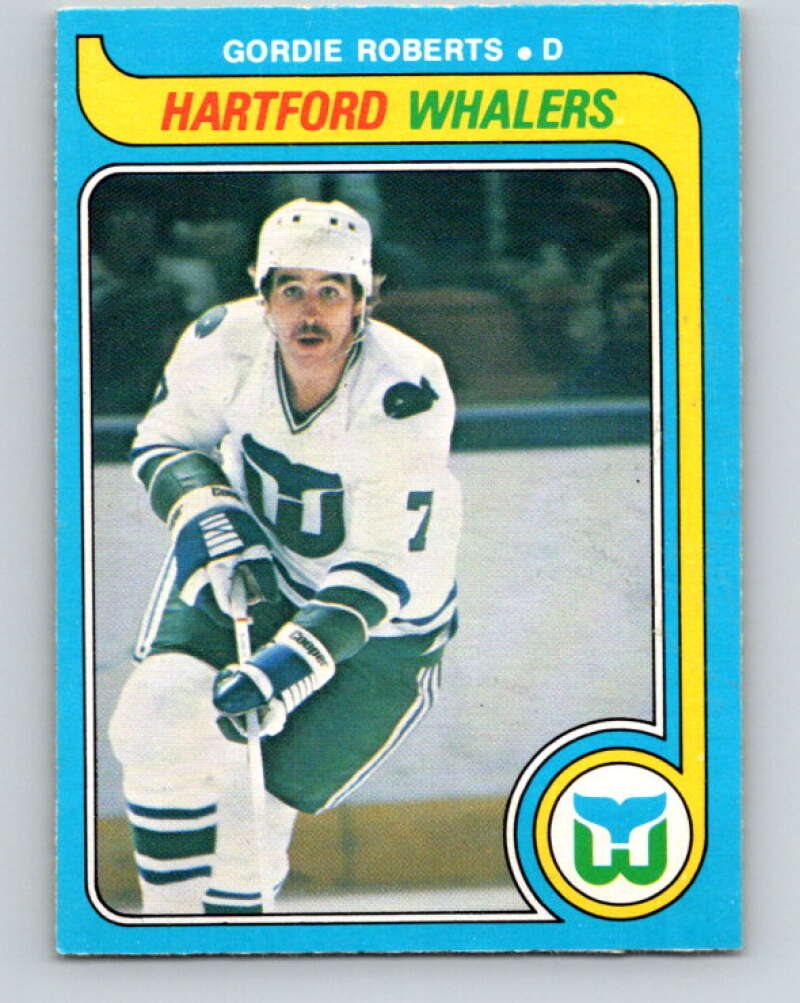 1979-80 O-Pee-Chee #265 Gordie Roberts  RC Rookie Hartford Whalers  V19297