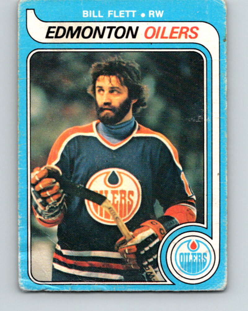 1979-80 O-Pee-Chee #266 Bill Flett  Edmonton Oilers  V19303