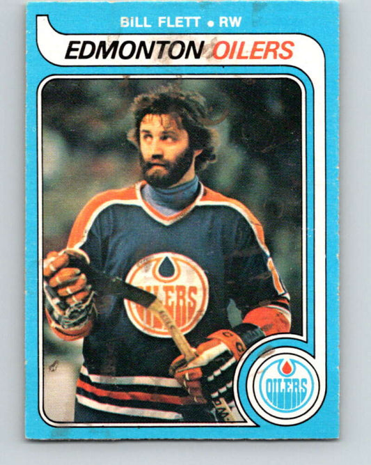 1979-80 O-Pee-Chee #266 Bill Flett  Edmonton Oilers  V19304