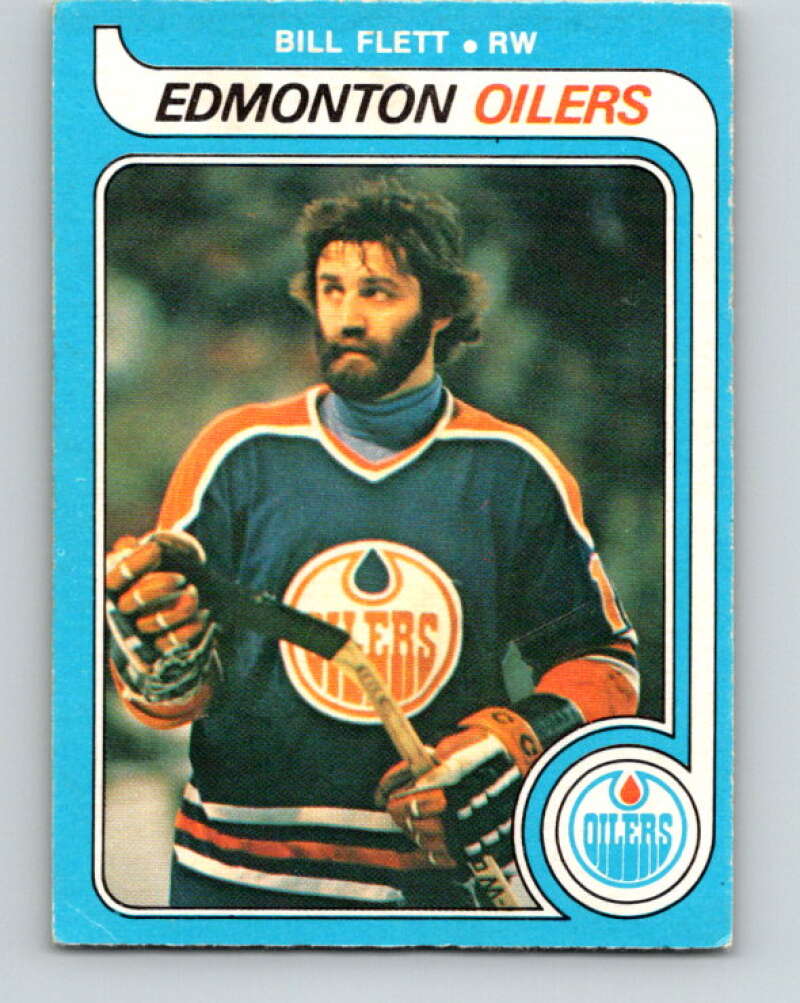 1979-80 O-Pee-Chee #266 Bill Flett  Edmonton Oilers  V19306