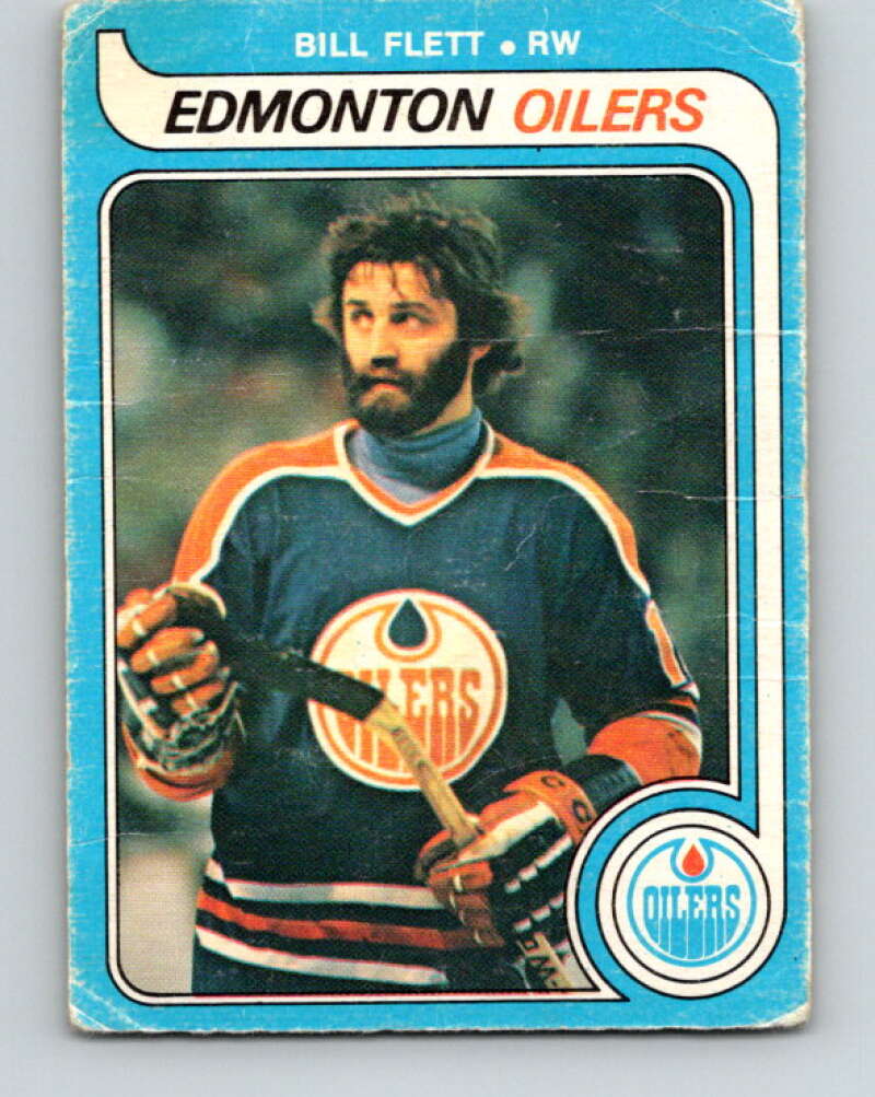 1979-80 O-Pee-Chee #266 Bill Flett  Edmonton Oilers  V19307