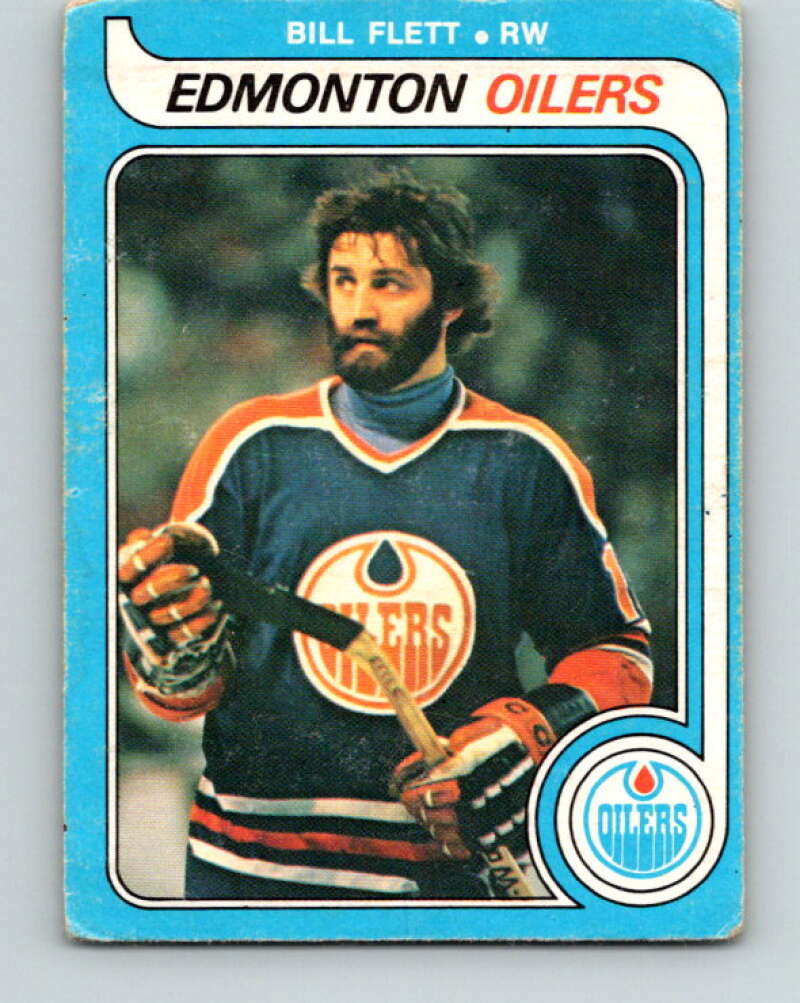 1979-80 O-Pee-Chee #266 Bill Flett  Edmonton Oilers  V19311