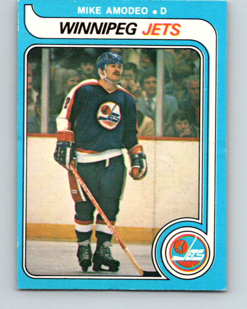 1979-80 O-Pee-Chee #268 Mike Amodeo  Winnipeg Jets  V19322