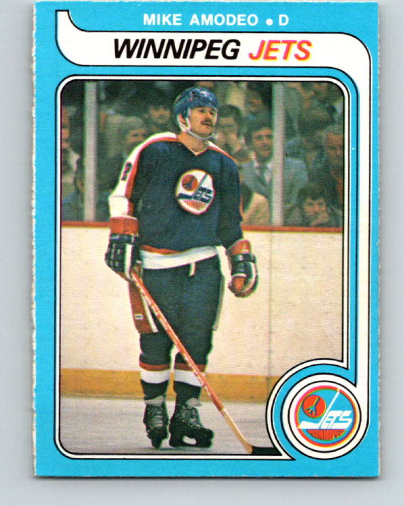 1979-80 O-Pee-Chee #268 Mike Amodeo  Winnipeg Jets  V19324