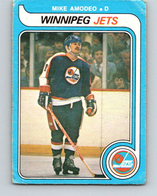 1979-80 O-Pee-Chee #268 Mike Amodeo  Winnipeg Jets  V19325