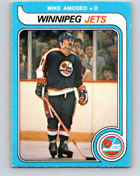 1979-80 O-Pee-Chee #268 Mike Amodeo  Winnipeg Jets  V19327