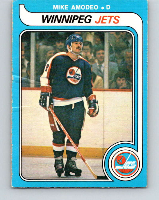 1979-80 O-Pee-Chee #268 Mike Amodeo  Winnipeg Jets  V19328