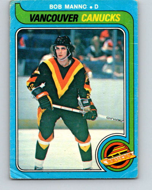 1979-80 O-Pee-Chee #270 Bob Manno  Vancouver Canucks  V19339