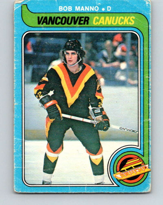 1979-80 O-Pee-Chee #270 Bob Manno  Vancouver Canucks  V19340