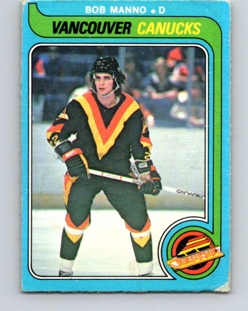 1979-80 O-Pee-Chee #270 Bob Manno  Vancouver Canucks  V19341