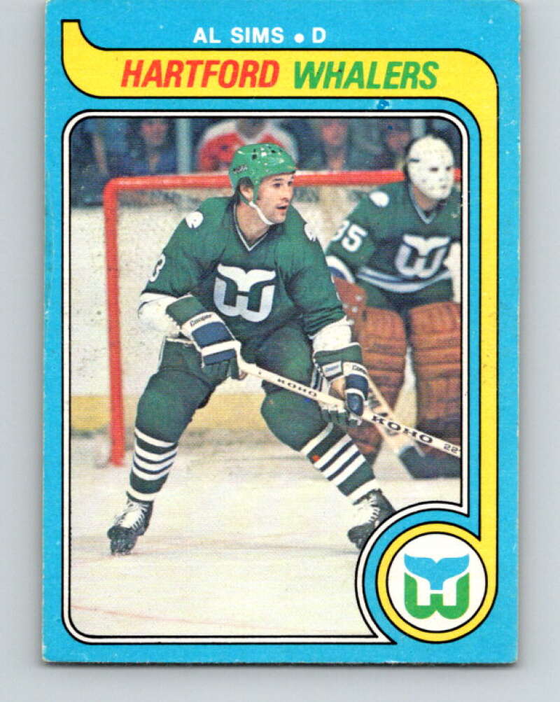 1979-80 O-Pee-Chee #272 Al Sims  Hartford Whalers  V19348