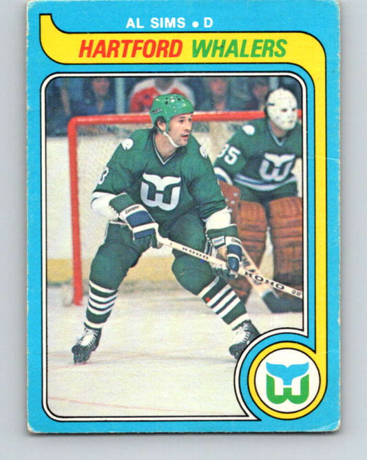 1979-80 O-Pee-Chee #272 Al Sims  Hartford Whalers  V19349