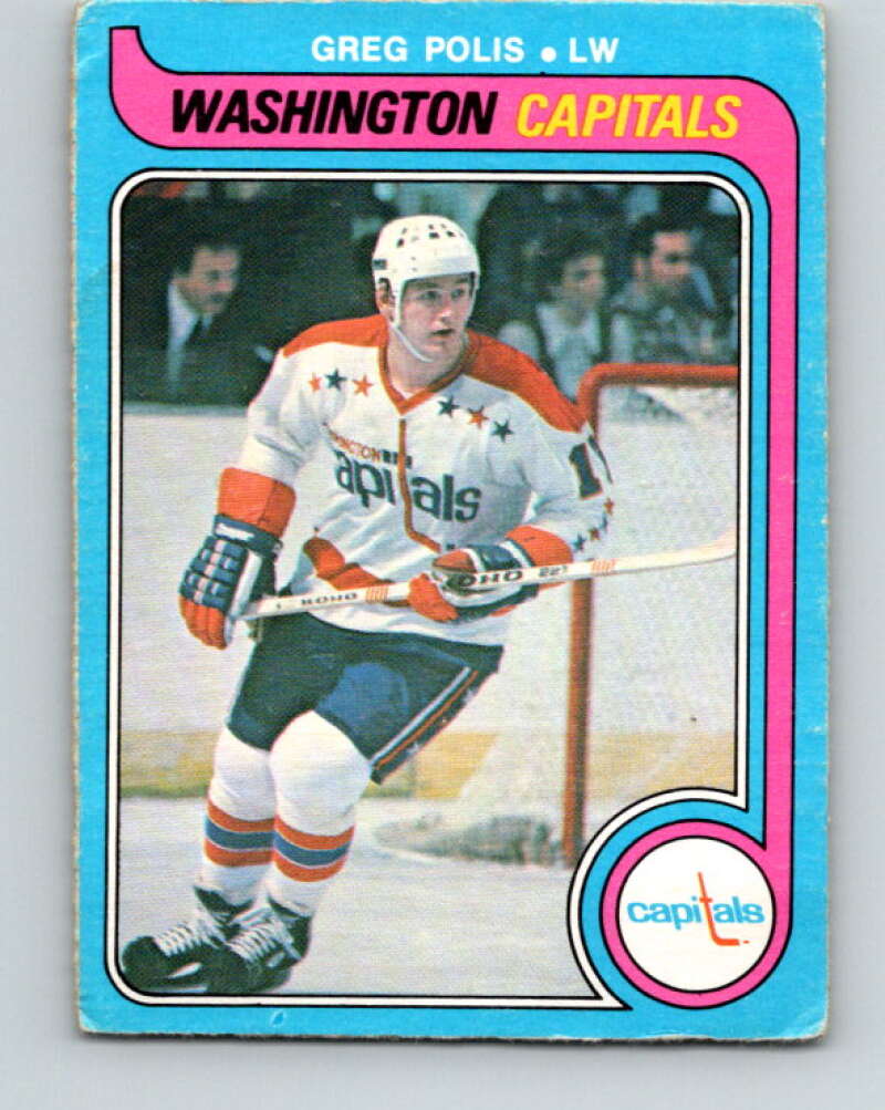 1979-80 O-Pee-Chee #273 Greg Polis  Washington Capitals  V19360