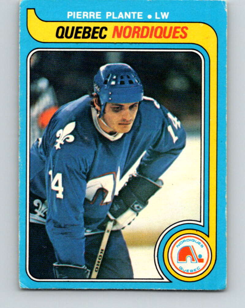 1979-80 O-Pee-Chee #275 Pierre Plante  Quebec Nordiques  V19371