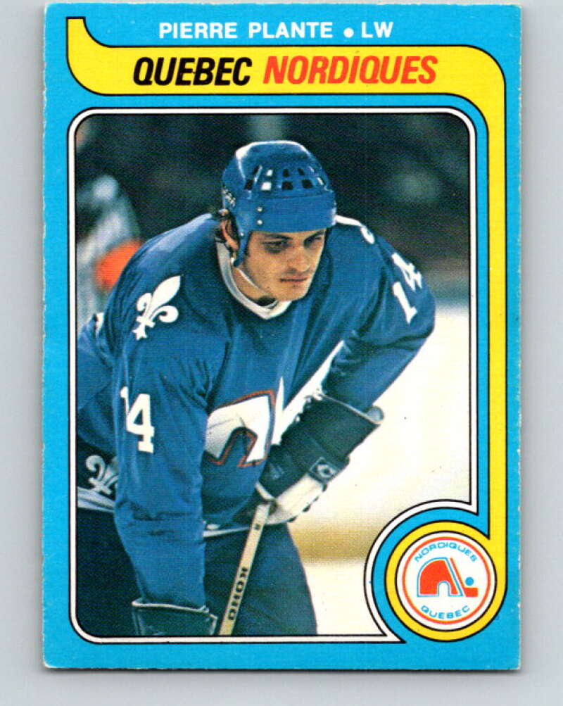 1979-80 O-Pee-Chee #275 Pierre Plante  Quebec Nordiques  V19376