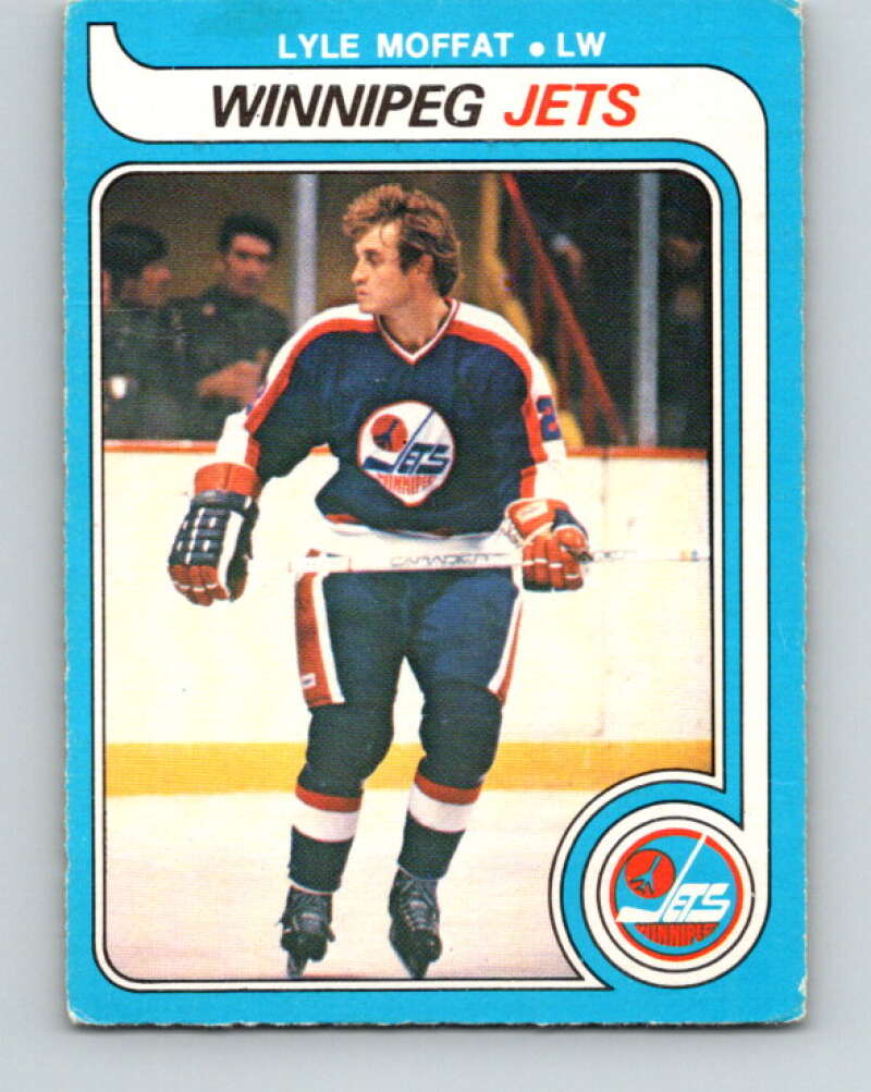 1979-80 O-Pee-Chee #277 Lyle Moffat  Winnipeg Jets  V19382