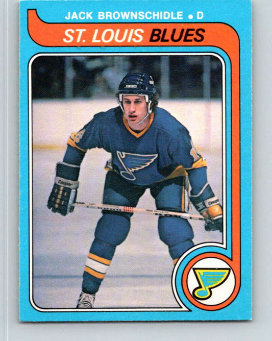 1979-80 O-Pee-Chee #278 Jack Brownschidle  St. Louis Blues  V19396