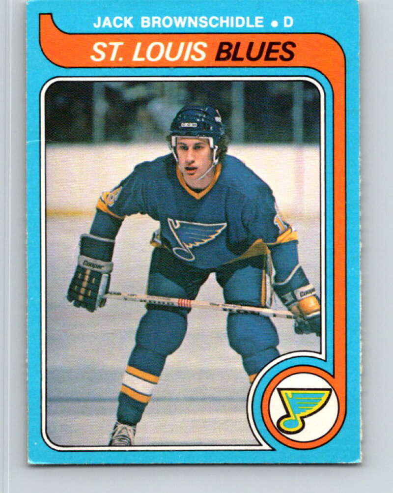 1979-80 O-Pee-Chee #278 Jack Brownschidle  St. Louis Blues  V19397