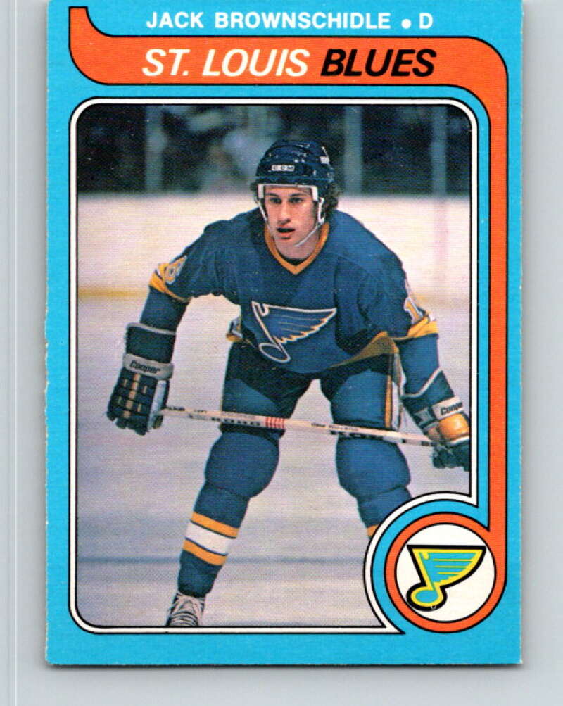 1979-80 O-Pee-Chee #278 Jack Brownschidle  St. Louis Blues  V19398