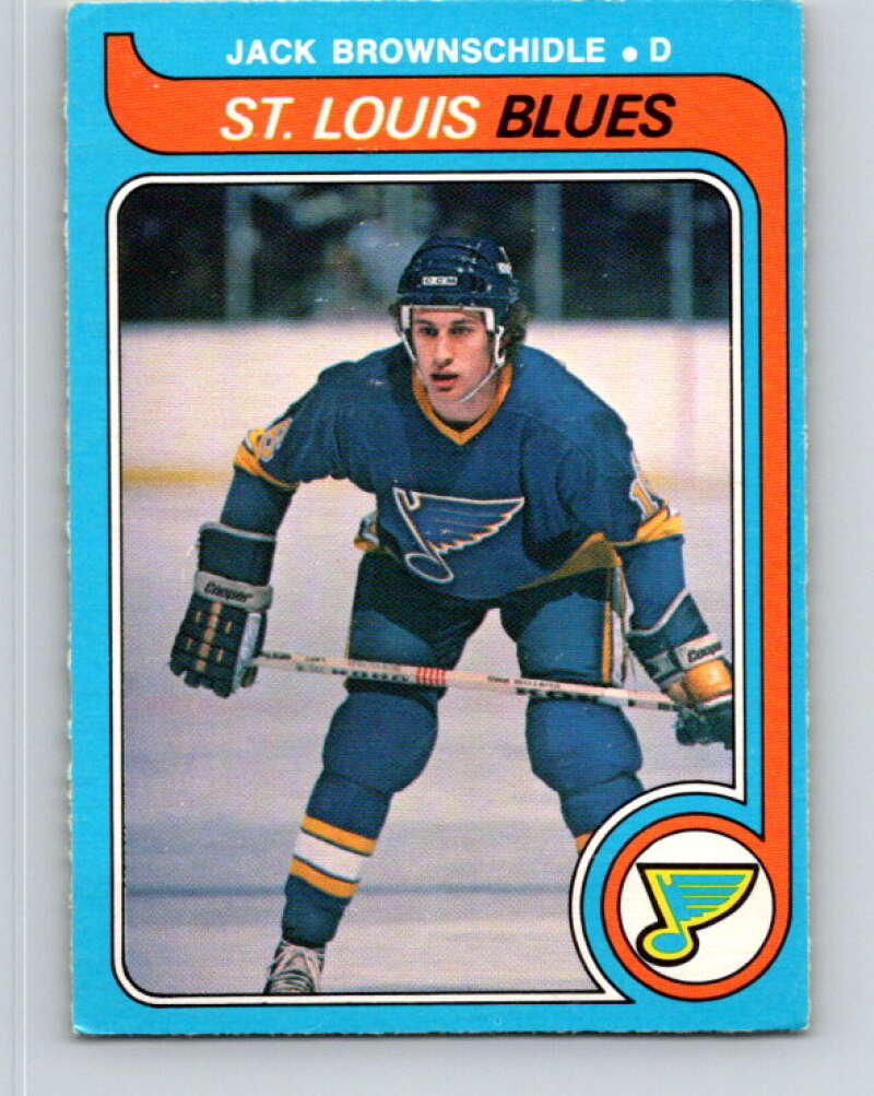 1979-80 O-Pee-Chee #278 Jack Brownschidle  St. Louis Blues  V19400