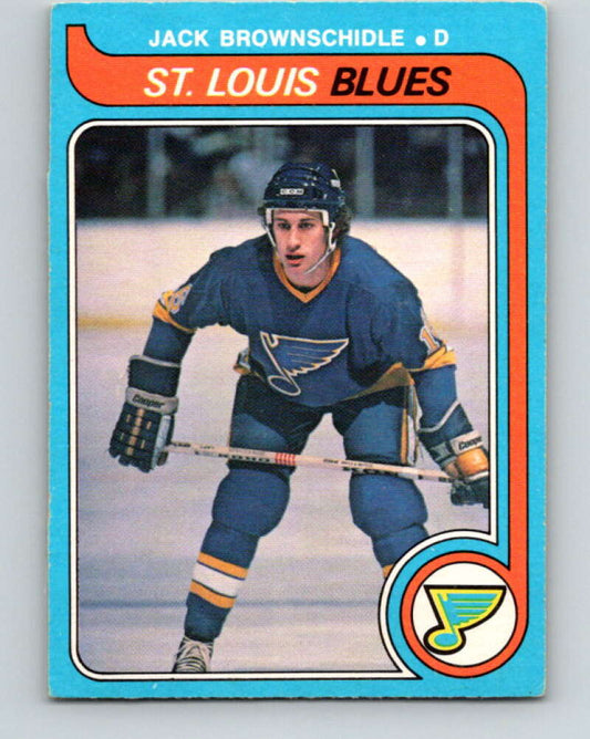 1979-80 O-Pee-Chee #278 Jack Brownschidle  St. Louis Blues  V19402