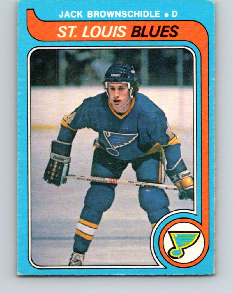 1979-80 O-Pee-Chee #278 Jack Brownschidle  St. Louis Blues  V19404