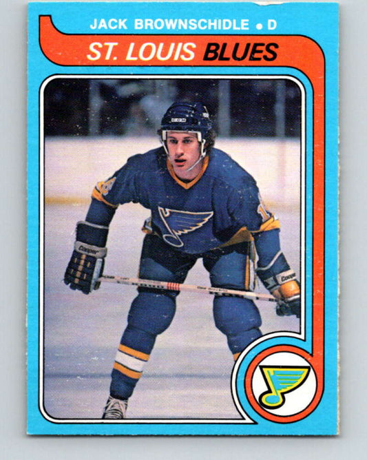 1979-80 O-Pee-Chee #278 Jack Brownschidle  St. Louis Blues  V19405