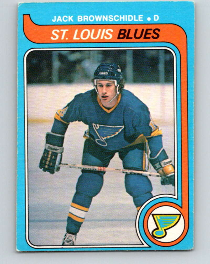 1979-80 O-Pee-Chee #278 Jack Brownschidle  St. Louis Blues  V19406