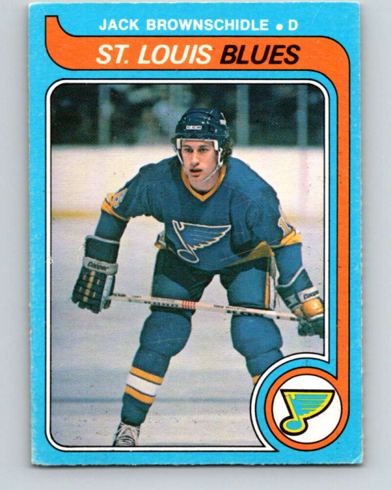 1979-80 O-Pee-Chee #278 Jack Brownschidle  St. Louis Blues  V19407