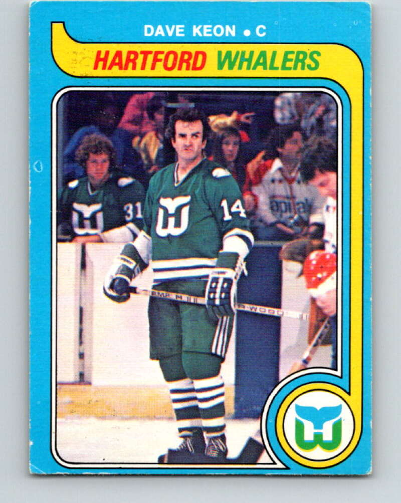 1979-80 O-Pee-Chee #279 Dave Keon  Hartford Whalers  V19413