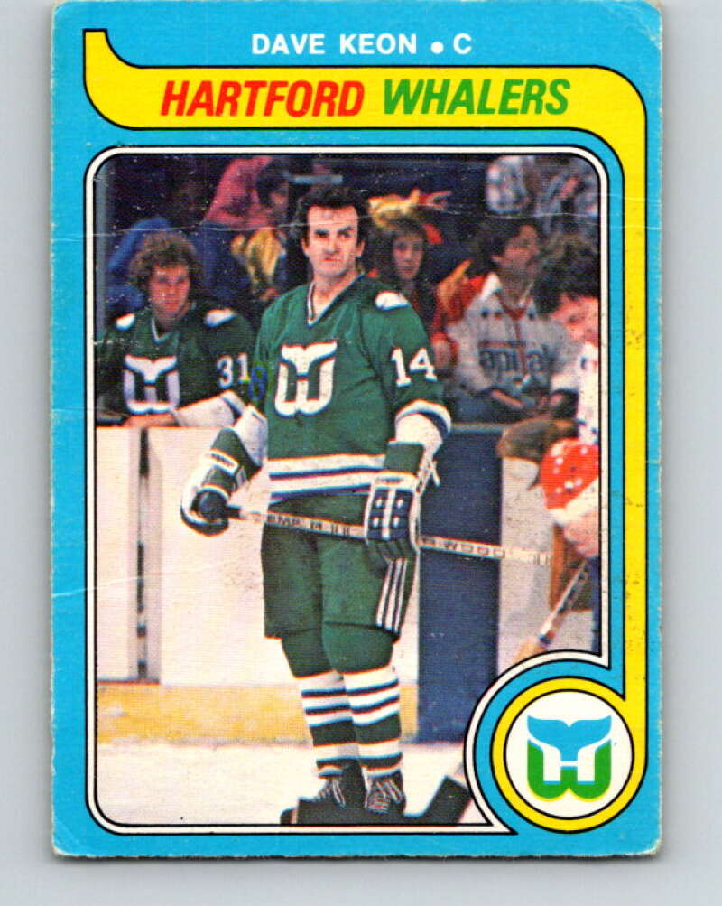 1979-80 O-Pee-Chee #279 Dave Keon  Hartford Whalers  V19419