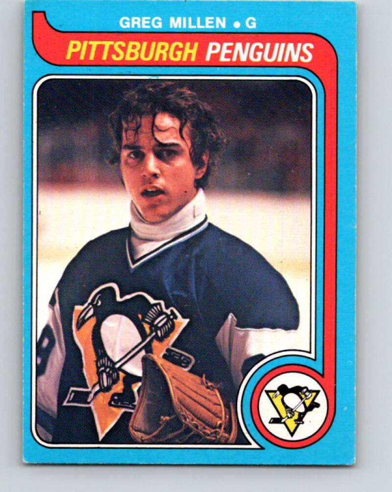 1979-80 O-Pee-Chee #281 Greg Millen  RC Rookie Pittsburgh Penguins  V19438