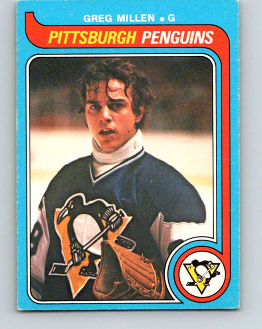 1979-80 O-Pee-Chee #281 Greg Millen  RC Rookie Pittsburgh Penguins  V19440