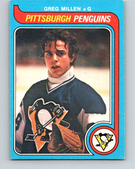 1979-80 O-Pee-Chee #281 Greg Millen  RC Rookie Pittsburgh Penguins  V19441