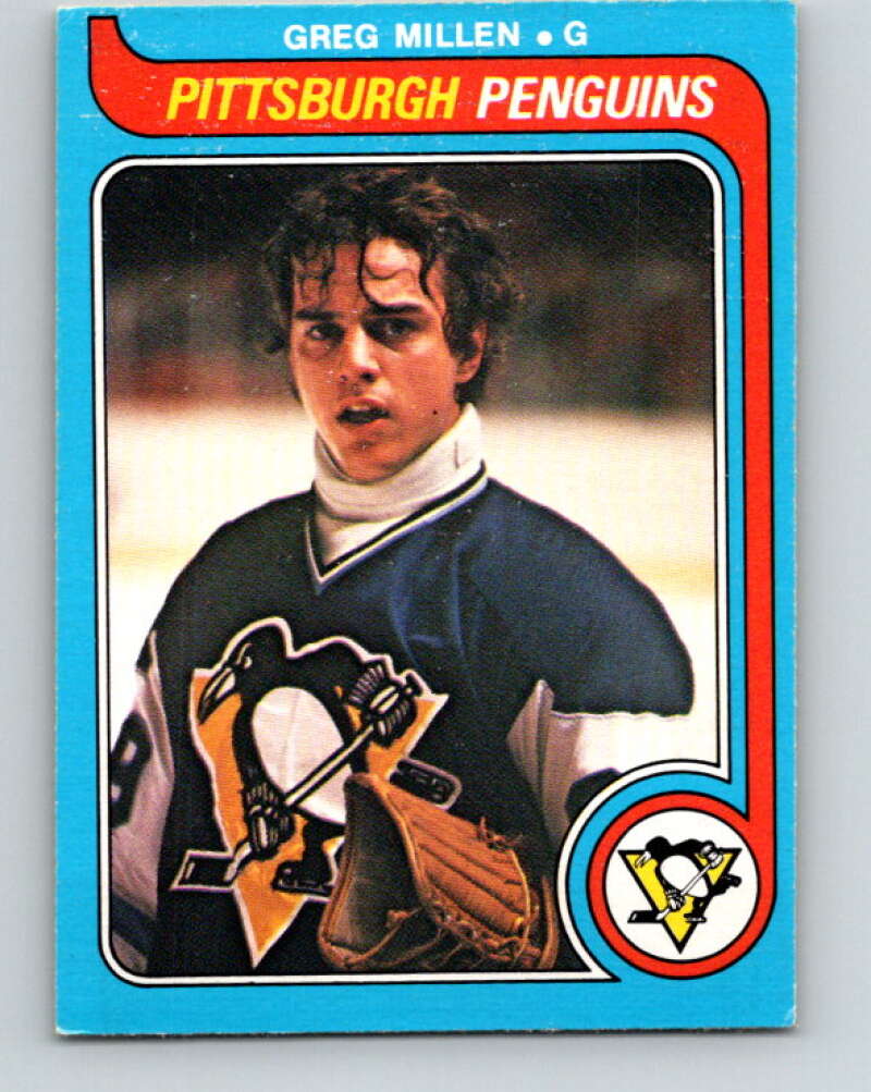 1979-80 O-Pee-Chee #281 Greg Millen  RC Rookie Pittsburgh Penguins  V19442