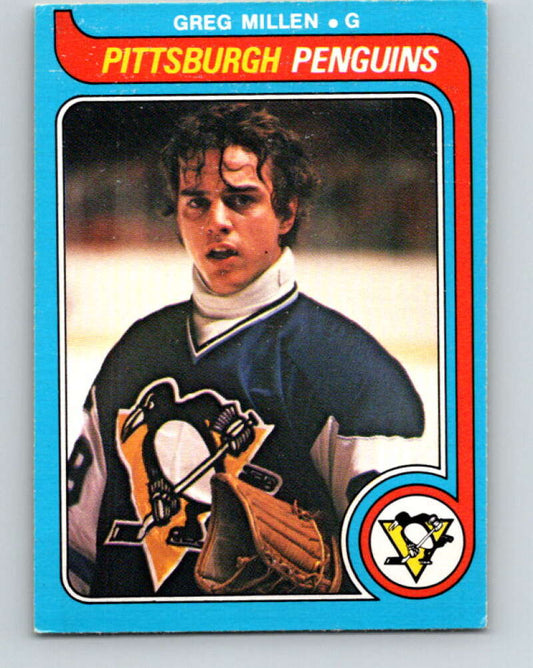 1979-80 O-Pee-Chee #281 Greg Millen  RC Rookie Pittsburgh Penguins  V19442