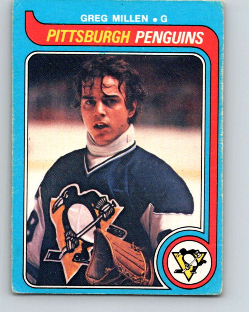 1979-80 O-Pee-Chee #281 Greg Millen  RC Rookie Pittsburgh Penguins  V19443