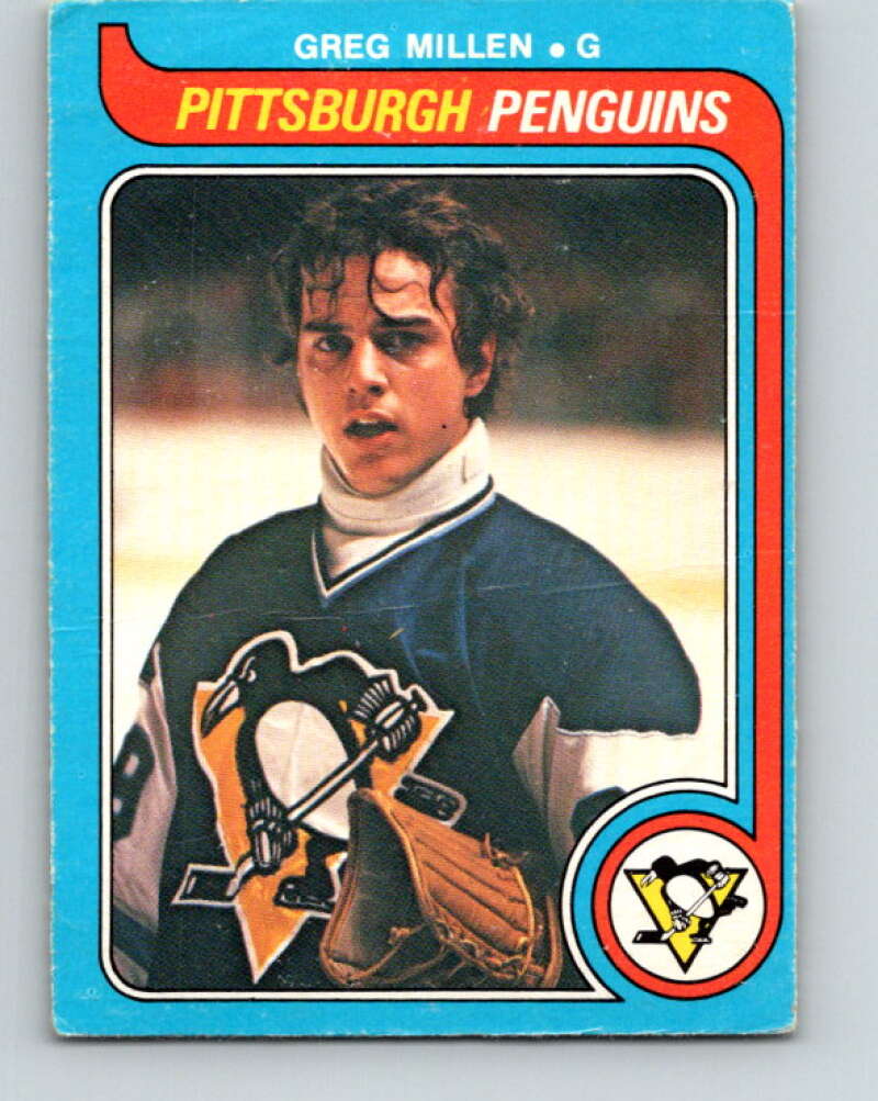 1979-80 O-Pee-Chee #281 Greg Millen  RC Rookie Pittsburgh Penguins  V19445