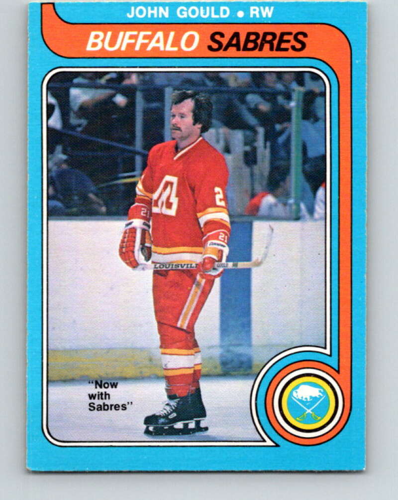 1979-80 O-Pee-Chee #282 John Gould  Buffalo Sabres  V19449